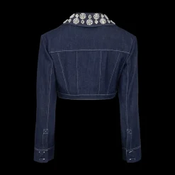 Aiste Cropped Denim Jacket