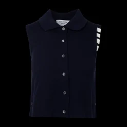 4-Bar Button-Down Vest