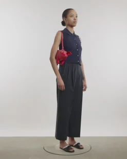4-Bar Button-Down Vest