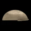 Big Half Moon Leather Clutch