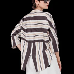 Big Stripe Blouse