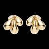 Blooming Teardrop Cluster Earrings