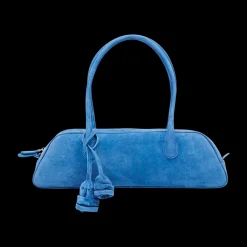 Brigitte Trapeze Suede Bag