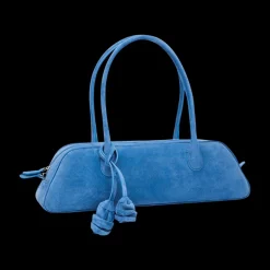 Brigitte Trapeze Suede Bag
