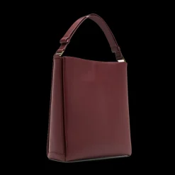 Burgundy Toasted Folded Tote Bag