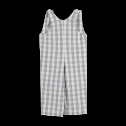 Checked Long Overalls