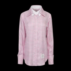 Checked Silk Shirt
