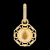 Citrine Fire Earring (Single)