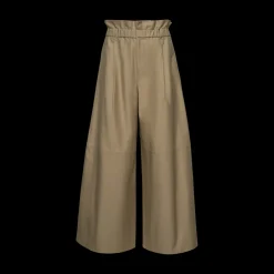 Cotton Wide Pants