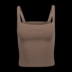 Crêpe Knit Square Camisole