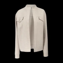 Double-Faced Cashmere Jean Jacket