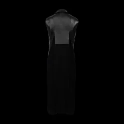 Faux Leather Maxi Dress