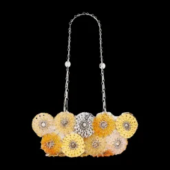 Flower 1969 Metallic Disc Bag