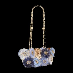 Flower 1969 Metallic Disc Bag