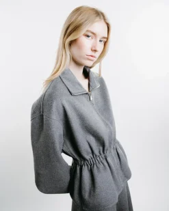 Funnel Neck Jacket