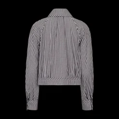 Gingham Bow-Tie Shirt