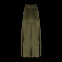 High-Waisted Corduroy Pants