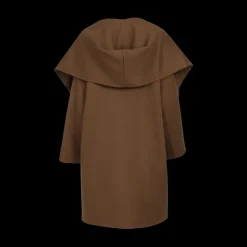 Hooded Coat With Cimossa