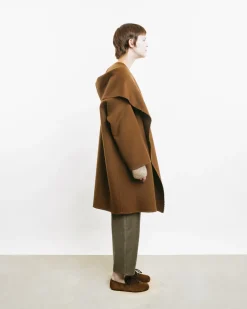 Hooded Coat With Cimossa