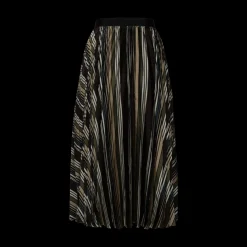 Horizontal Striped Skirt