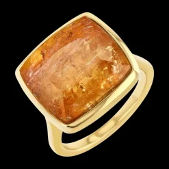 Imperial Topaz Bezel Ring