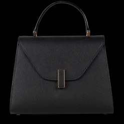 Iside Medium Top-Handle Bag - Black