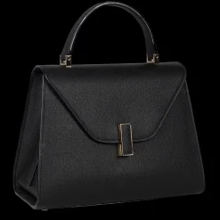 Iside Medium Top-Handle Bag - Black