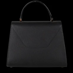 Iside Medium Top-Handle Bag - Black