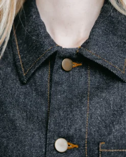 Julian Cashmere Denim Shirt Jacket