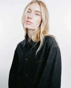 Julian Cashmere Denim Shirt Jacket