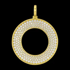 Large Amani Diamond Circle Pendant