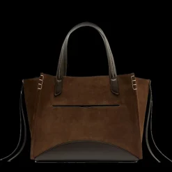Loafer Cabas Suede Tote Bag