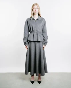 Long Panel Skirt