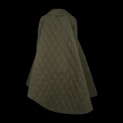 Long Quilted Trench