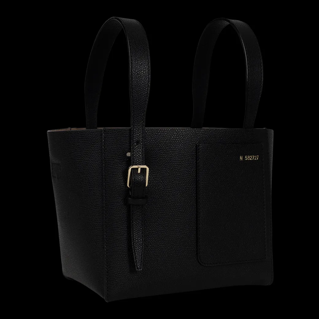 Mini Black Bucket Bag