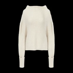 Mock-Neck Kimono Sweater