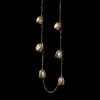 Multi Pistachio Sautoir Necklace
