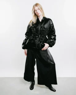 Nylon Twill Bomber Jacket