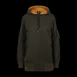 Nylon Twill Hoodie