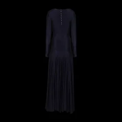 Paneled Jersey Maxi Dress