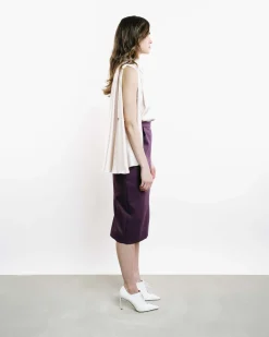 Pencil Midi Skirt