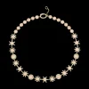 Pink Opal Galaxy Necklace