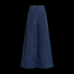 Pleated Wide-Leg Pants