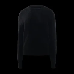 Ribbed Open-Back Sweater