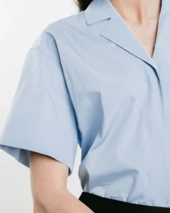 Short-Sleeved Collar Shirt