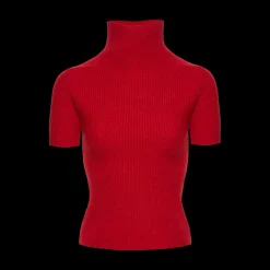 Short-Sleeved Turtleneck