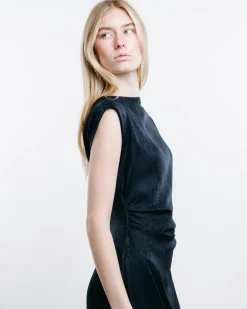 Silk Jacquard Dress