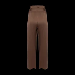 Silk Wide-Leg Pants