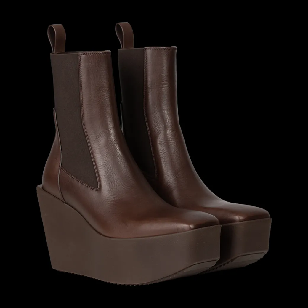 Sliver Platform Beatles Boot