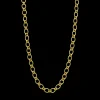 Small Chain Necklace With Diamond Toggle